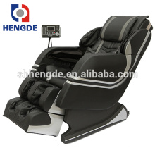 cadeira elétrica da massagem do pé do rolo / cadeira de couro de luxe da gravidade 3d zero